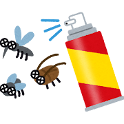 ゴキブリには殺虫剤